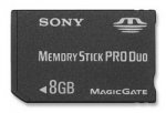 Sony Memory Stick Duo 8 Gb