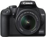 Спецификации и внешний вид камеры Canon EOS 1000D; цены в Европе